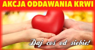 Ratuj życie – weź udział w akcji krwiodawstwa w Grybowie