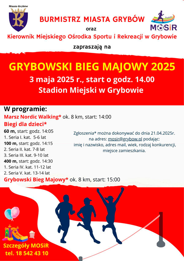 Grybowski Bieg Majowy 2025