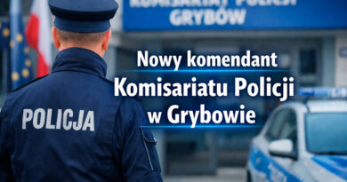 Nowy komendant policji w Grybowie