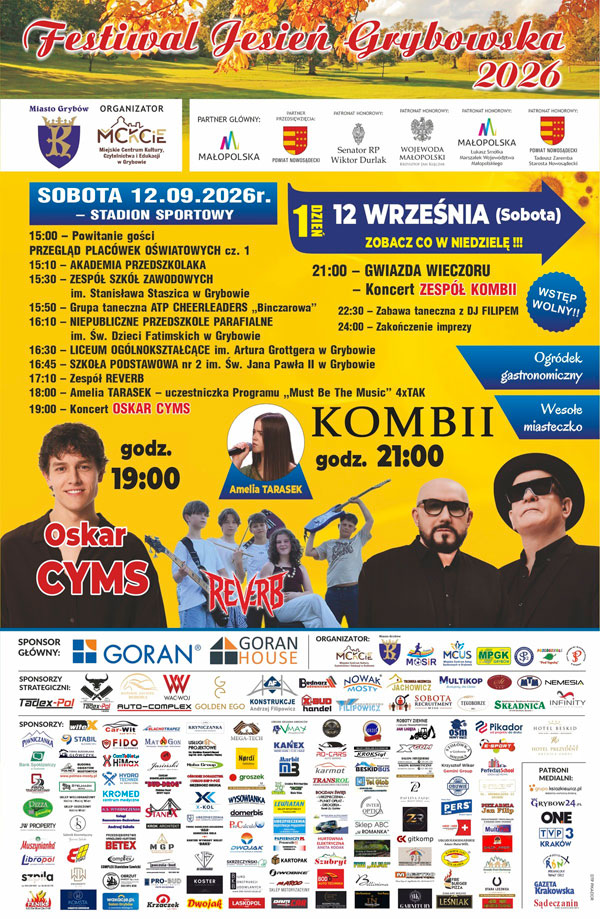 Jesień grybowska 2026